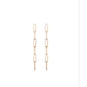 Aurate New York Large Chain Earrings